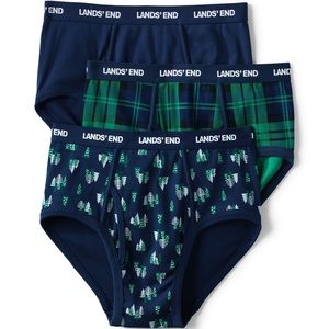 Land’s End men’s patterned briefs